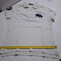 Polo Ralph Lauren bianca maniche corte