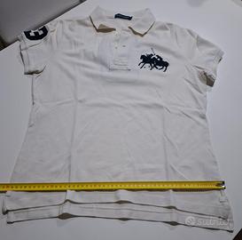 Polo Ralph Lauren bianca maniche corte