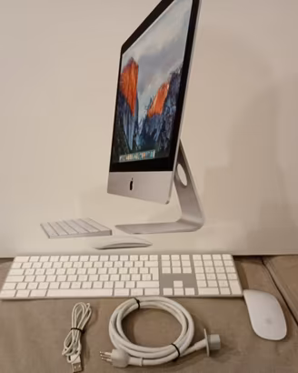 Apple iMac 21,5” i5 8GB 1TB completo 