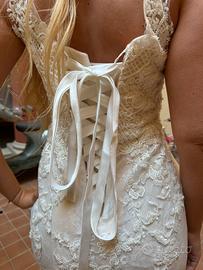 Abito da sposa a Sirena taglia 40 S