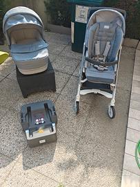 Trio Inglesina chiusura ad ombrello