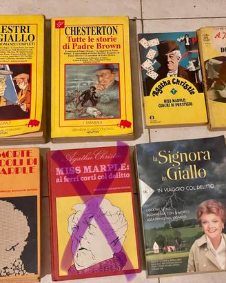 Lotto libri gialli