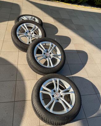 Cerchi gommati golf audi VAG