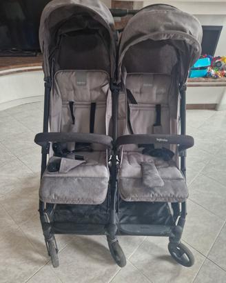 passeggino gemellare doppio Inglesina