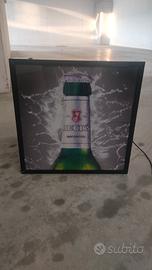 insegna luminosa Birra Beck's