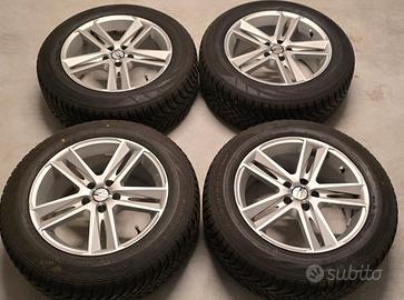 cerchi 17 + gomme 225/60/17 103V FALKEN invernali