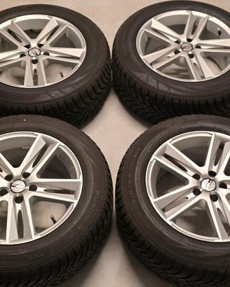 cerchi 17 + gomme 225/60/17 103V FALKEN invernali