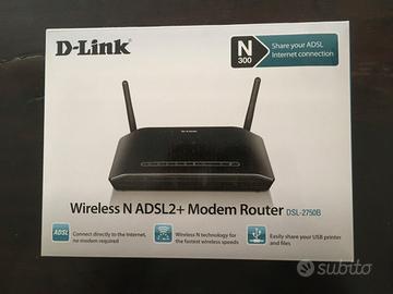 Modem DLink Wireless DSL-2750B
