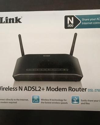 Modem DLink Wireless DSL-2750B