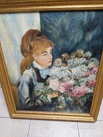 Quadro dipinto a mano olio su tela 