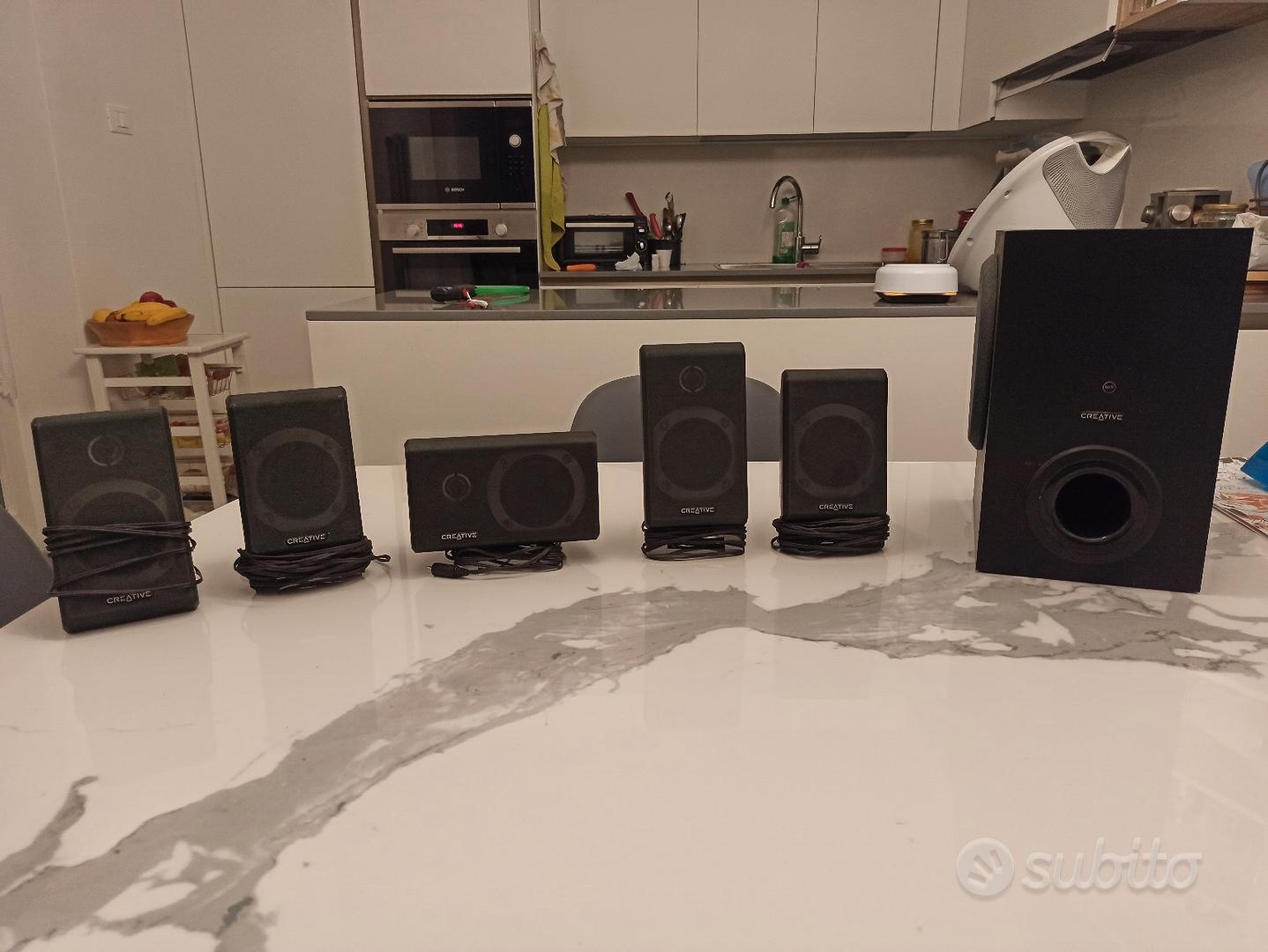 surround creative inspire t5900 - Audio/Video In vendita a Trento