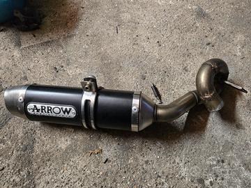 scarico Arrow honda hornet 600