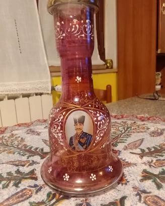 narghilè decorazione dipinta a mano in oro 22k