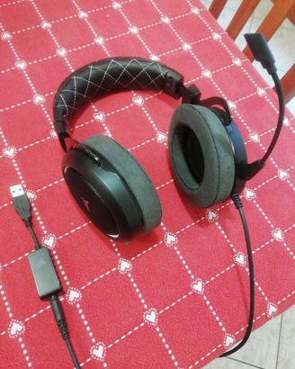 Cuffie corsair Hs60 Surround Gaming con microfono