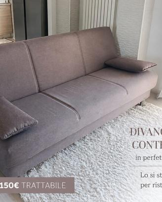 Divano letto contenitore 