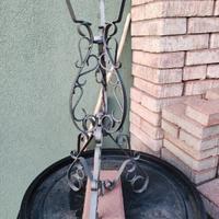 Raro porta vaso di fiori