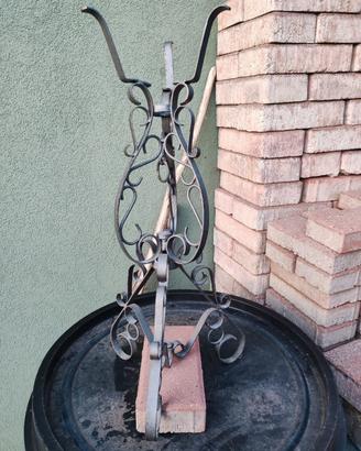 Raro porta vaso di fiori