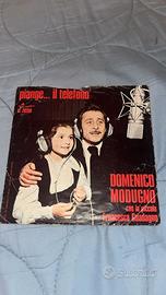 vinile 45 piange il telefono Domenico Modugno 