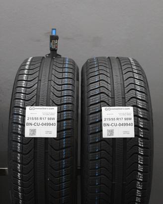 2 Pneumatici 215/55 R17 Pirelli Cinturato All Seas