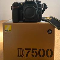 NIKON D7500 PERFETTA POCHI SCATTI