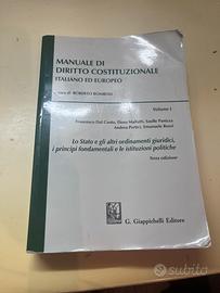 Manuale di Diritto Costituzionale