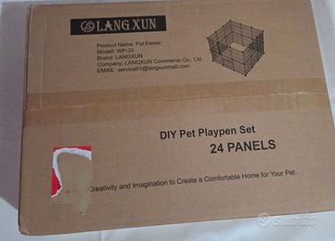 Recinto per Animali di Piccola Taglia - 24 PEZZI