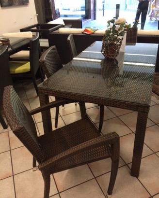 TAVOLO  in rattan