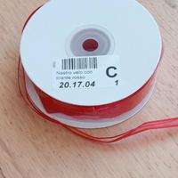 Nastro velo con tirante rosso