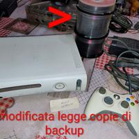 Xbox 360 con giochi 