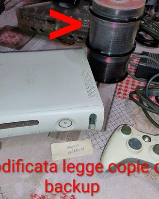 Xbox 360 con giochi 