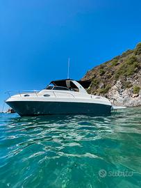 Barca 26, doppio motore diesel, refitting, PRONTA