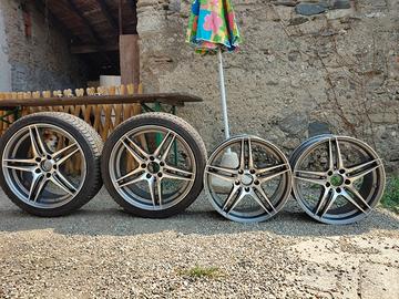 cerchi 18 pollici mercedes