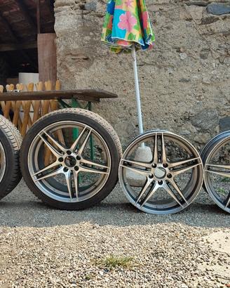 cerchi 18 pollici mercedes