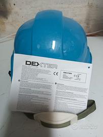 Casco antinfortunistico Dexter Blu(Nuovo mai us)