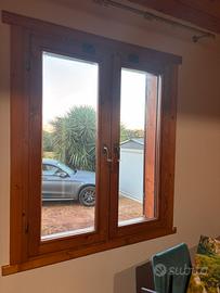 Porte finestre zanzariere persiane in legno