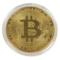 MONETA Bitcoin BTC da collezione NUOVA
