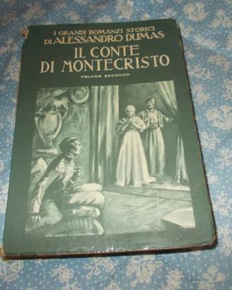 libro " Il conte di Montecristo "  volume secondo