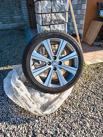 Cerchi 17" Peugeot+ treno gomme estive