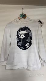 A Bathing Ape felpa bianca M per ragazzi