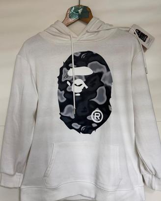 A Bathing Ape felpa bianca M per ragazzi