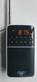 radio portatile FM  ricarica USB 