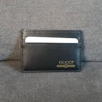 Portatessere portacarte Gucci originale pelle nera