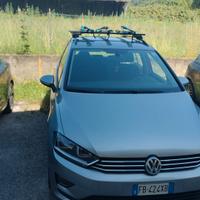 Porta bici con portapacchi tetto Golf 7 Sportvan 