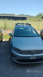 Porta bici con portapacchi tetto Golf 7 Sportvan 