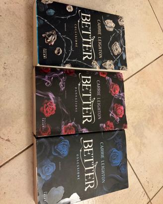 Trilogia completa Better - Carrie Leighton