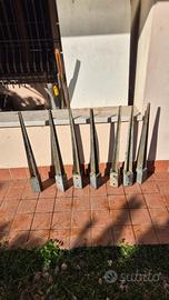 puntali in ferro per giardino