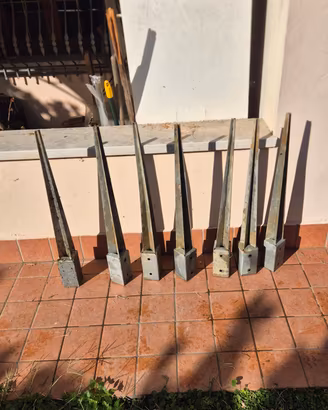 puntali in ferro per giardino