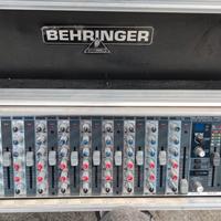 Mixer Behringer Eurorack Pro RX1202FX e custodia