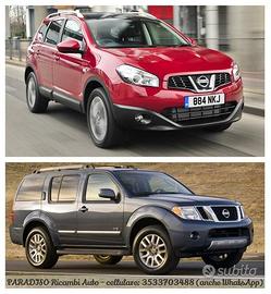 Ricambi nissan qashqai +2-pathfinder 2008-2026