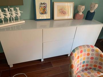 Mobile buffet bianco